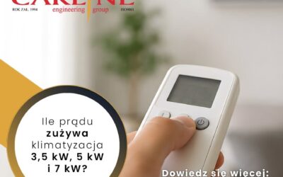 Ile prądu zużywa klimatyzacja 3,5 kW, 5 kW i 7 kW?